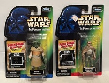 2 Vintage Star Wars The Power Of The Force Freeze Frame Ishi Tib & Prune Face