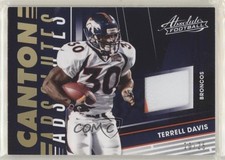 2018 Panini Absolute Canton Absolutes Prime 10/25 Terrell Davis #CA-TD HOF 0b57