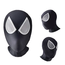 Black Future Foundation Spider-Man Mask Cosplay Costume Spiderman Halloween Prop