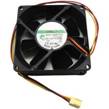 For SUNON KDE1208PTV3 12V 0.1A 1.2W 80 80 25mm Cooling fan 2pin 3pin