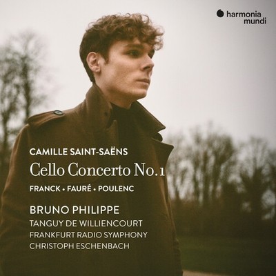 Bruno Philippe - Saint-Saens: Cello Concerto No. 1 - Franck Faure & Poulenc [New