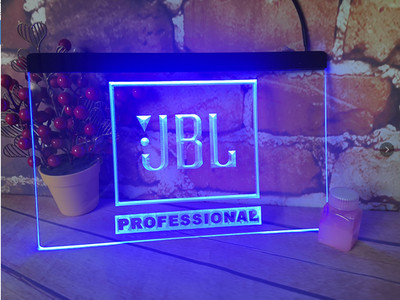 JBL Professional Home Audio Display LED-Neonlichtschild Heimdekoration...