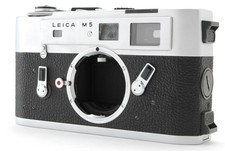 Meter Works! [NEAR MINT] Leica M5 Silver Chrome Rangefinder Film Camera JAPAN