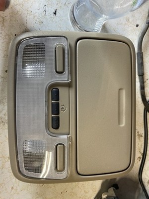 Honda & Acura Tan Overhead Map Dome Light Tested W/Homelink OEM 3 Pin