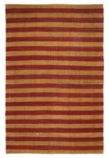 Traditional Vintage Hand Woven Carpet 6'5" x 9'4" Wool Kilim Area Rug