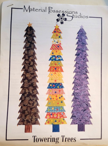Towering Trees, 99% finished, by Wendy Hager, Material Possessions Studios, 2009