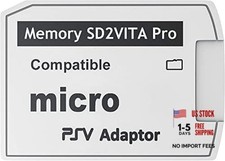 SD2Vita PS Vita Memory Card Adapter - Compatible with PS Vita 1000/2000 1 Pack