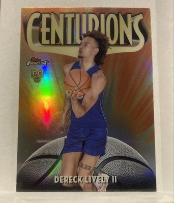 2023-24 Topps Finest - Centurions Dereck Lively #C-9 (RC)