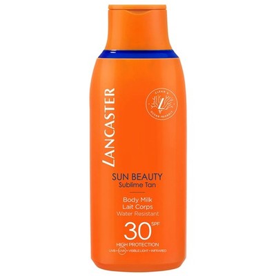 Lancaster Sun Beauty Sublime Tan Körpermilch SPF30 175 ml ist ein wasserfester S