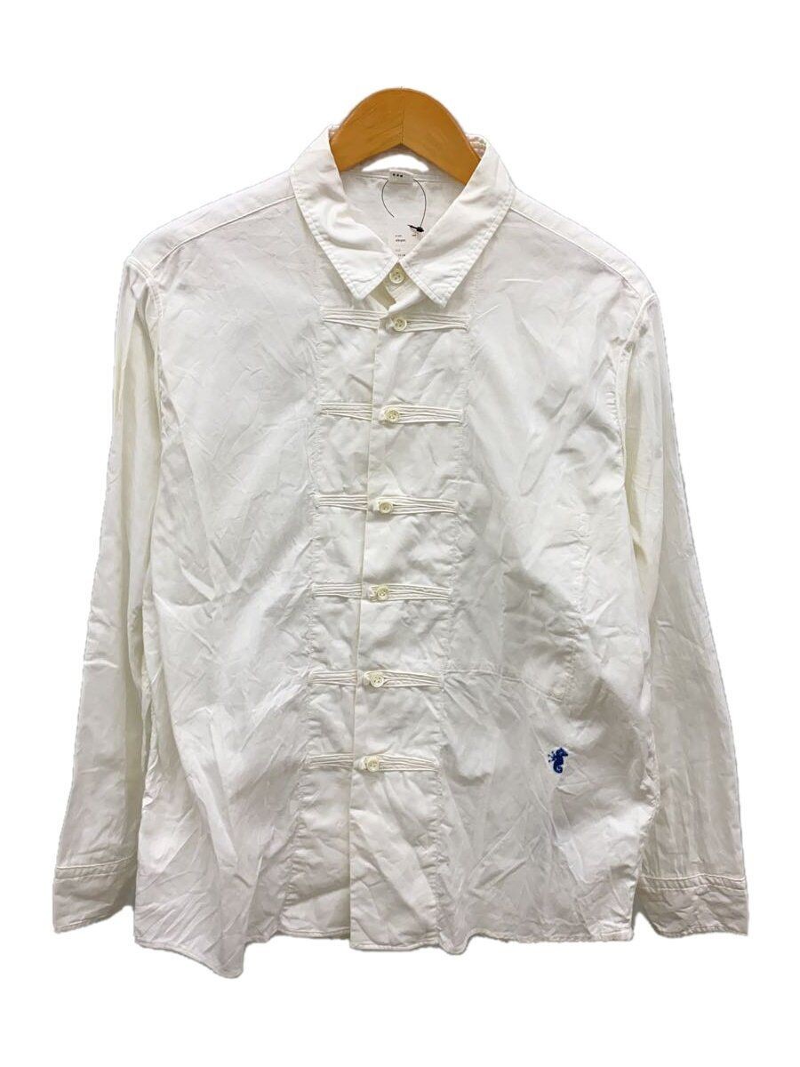 ALTRA Camicia manica lunga 45 giri Studio altro cotone WHT tinta unita 51230284 usata