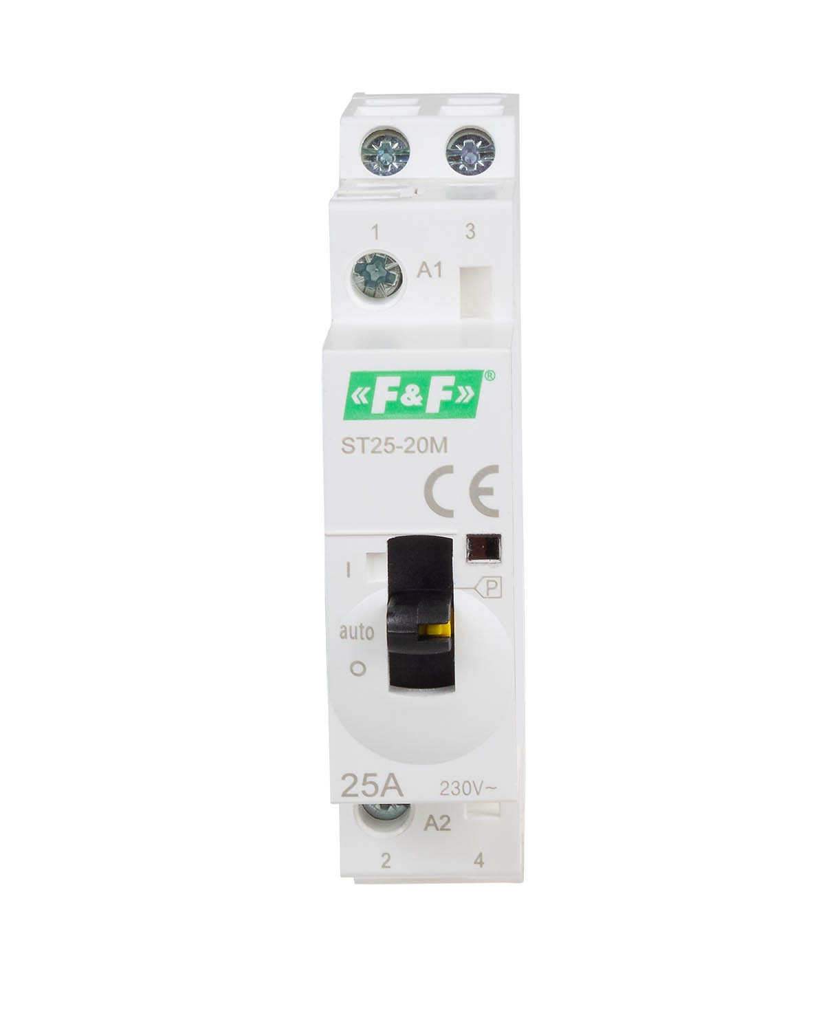 ST25-20-M MODULAR CONTACTOR 25A 2XNO 1M 250V AC