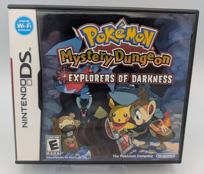 Pokemon Mystery Dungeon: Explorers of Darkness (Nintendo DS, 2008) - CASE ONLY