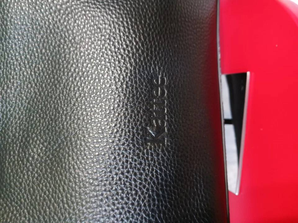 Bolso de hombro Kattee para mujer grande de cuero con doble correa bolsillos con cremallera Foto 3 de 4