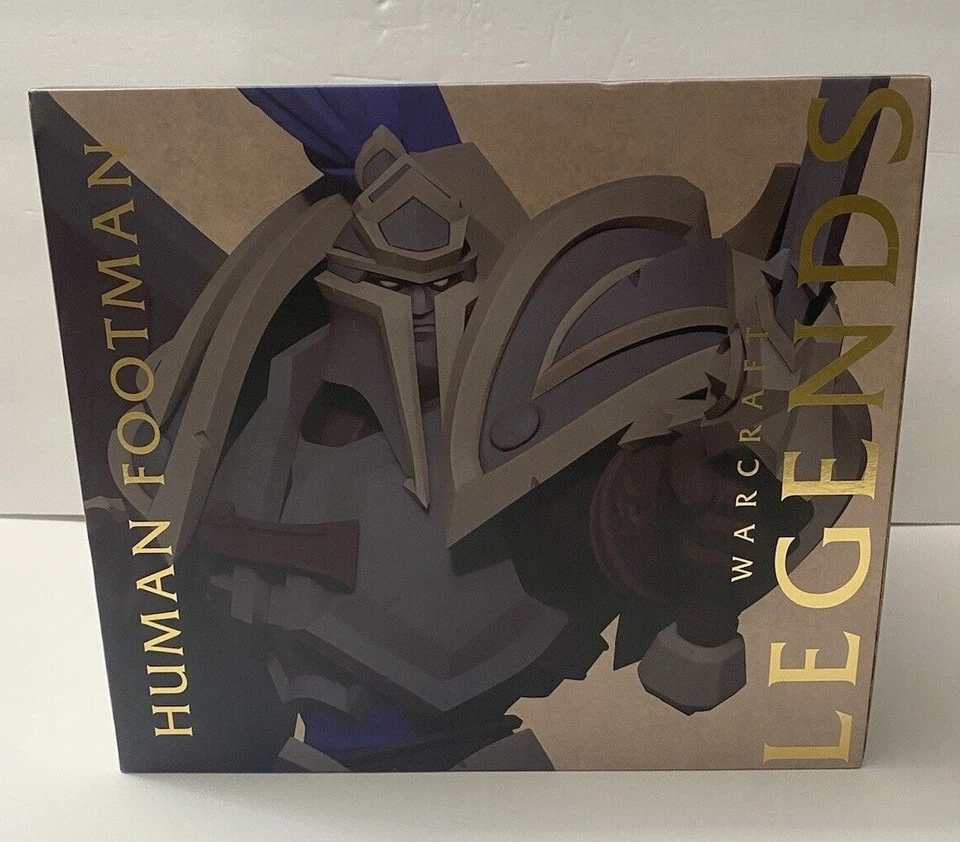Estatua Oficial World of Warcraft Human Footman 25 Aniversario Blizzcon 2019 Foto 2 de 4