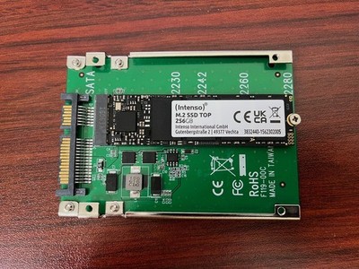 Intenso Top Performance 256GB M.2 Solid State Drive (3832440) mit Adapter 2,5''