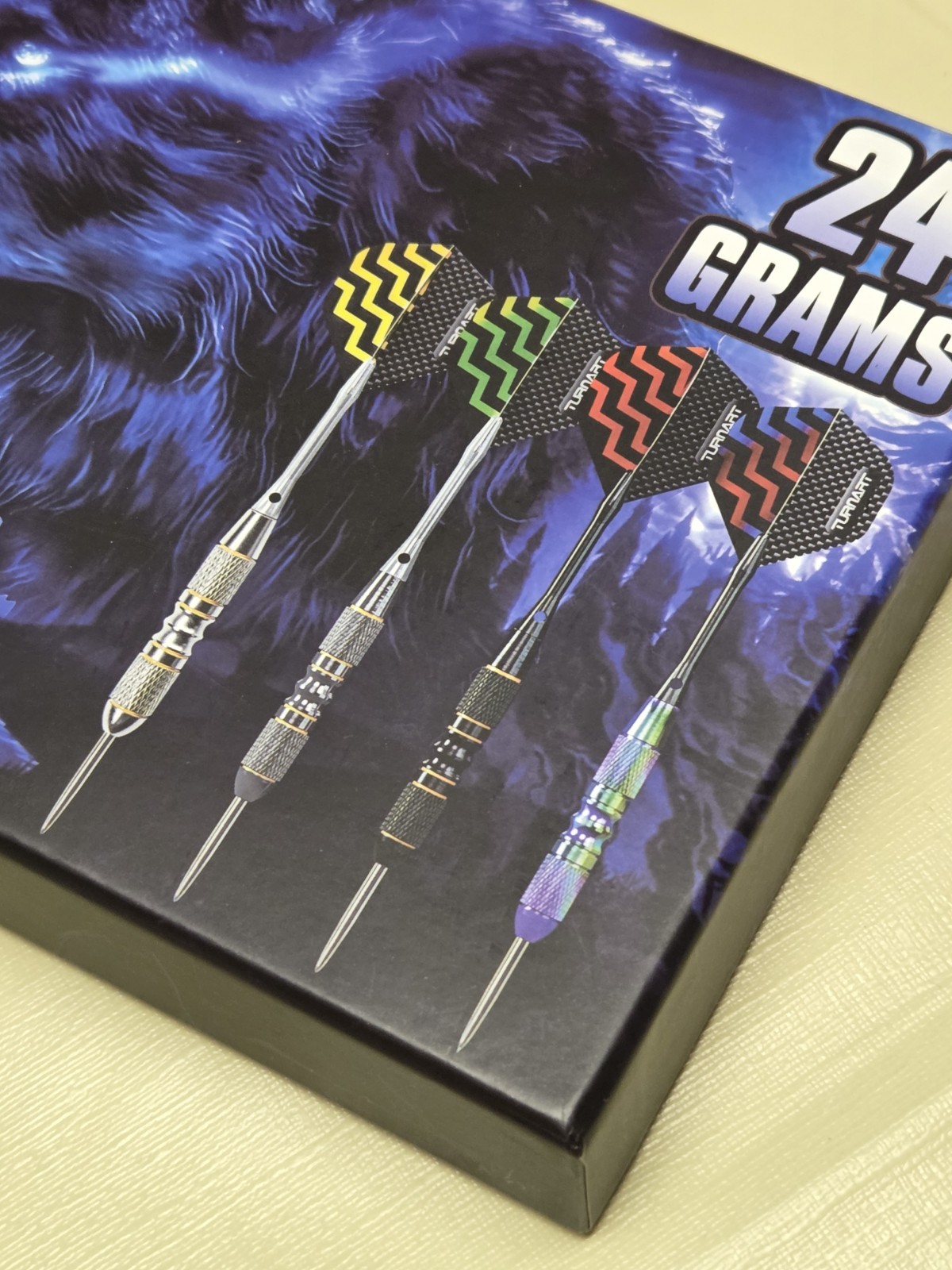 Turnart  Steel Tip Darts ---  Professional Metal Darts---12 Darts in set !