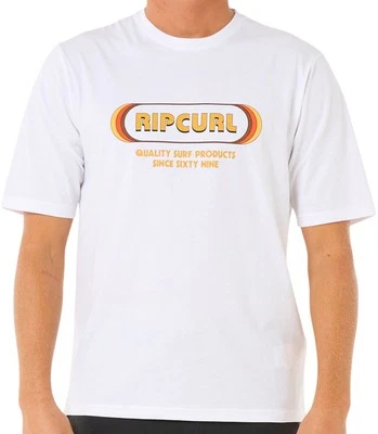RIP CURL Surf Lycra T-Shirt ICONS OF SURF UV T-Shirt 2025 white Wassersport