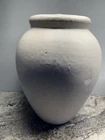 McCoy NM USA Oil Jar Matte White. Very Good Condition