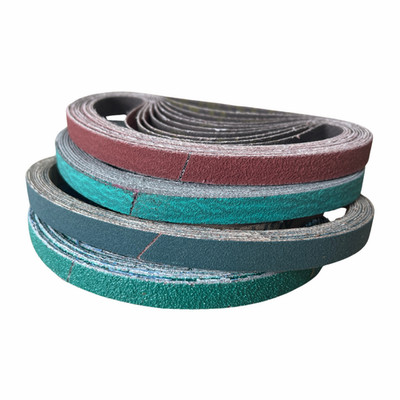 Feile Schleifbänder 10x330mm 3M Cubitron II Norton R822 R929 & Zirkonia alle Körnungen