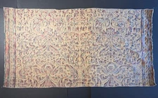 Fortuny CARAVAGGIO in plum, peacock & beige- 1 Yard (55x31 inches) #5606