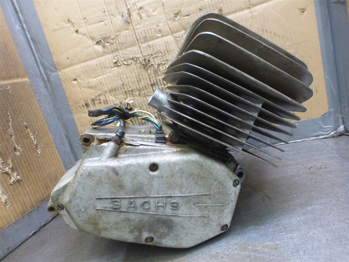 1973 Sachs Penton 125 SM0599! engine motor compression untested