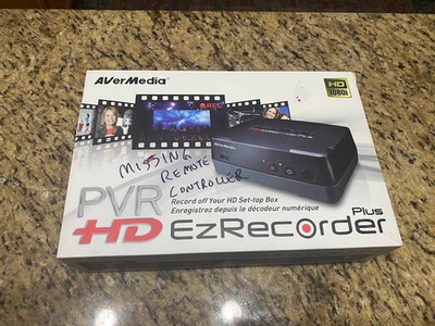 AVerMedia C283S HD EzRecorder Plus- Record Off Your HD Set-top Box 1080p (i)