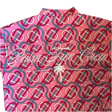 PUMA X PALM TREE CREW Men's Button Up Golf Shirt Sz L Collab Limited New