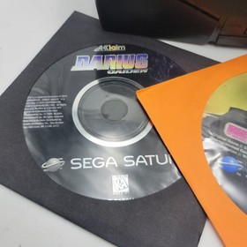 Sega Saturn Console Bundle 3 Games OEM Controllers MK-8000 System Complete Lot