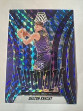 Dalton Knecht 2024-25 Panini Mosaic Elevate Blue Reactive Prizm /99 #18 RC 