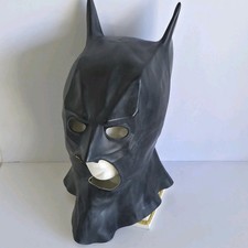 Cosplay Batman Mask Batman Superman Latex Cosplay Mask Adult Good Condition