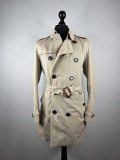 Burberry Herren Trenchcoat Mantel Beige Gr. 50