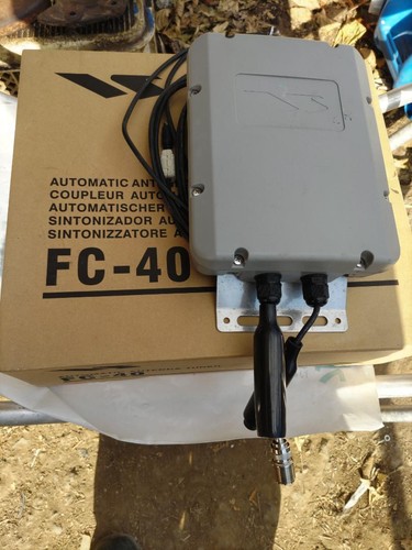 Yaesu Automatic Antenna Tuner FC40 Long Wire Support Waterproof With Manual - Picture 9 of 24