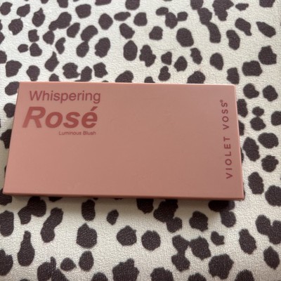 New Violet Voss Whispering Rose Luminous Blush  4 Color Blush Palette
