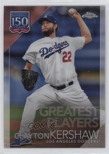 2019 Topps Chrome Update Greatest Players Clayton Kershaw #150C-21 02v3