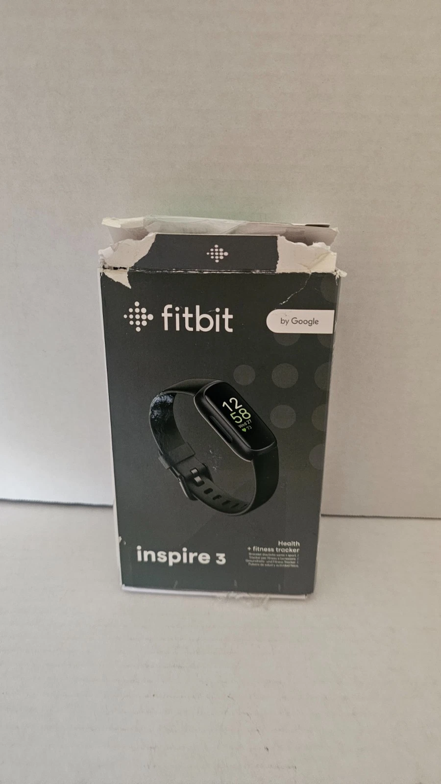 Fitbit Inspire 3 Fitness Tracker Black w/ Small & Large Bands **DESCRIPTION**
Opens in a new window