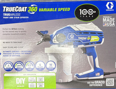 Graco TrueCoat 360 Variable Speed Handheld Airless Paint Sprayer - 26D283