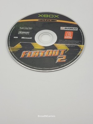 Flatout 2 XBox Classic Disk Microsoft -Sehr guter Zustand- Flat Out