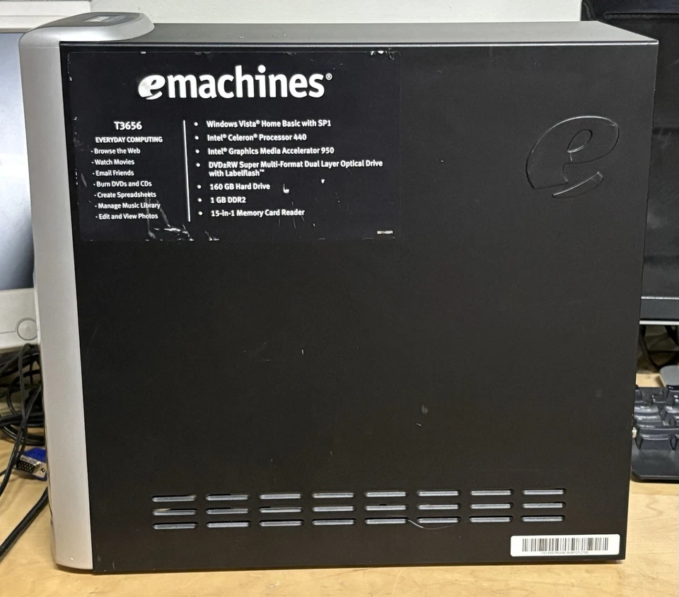 eMachines T3656 & Windows XP Pro - Image 3 of 4