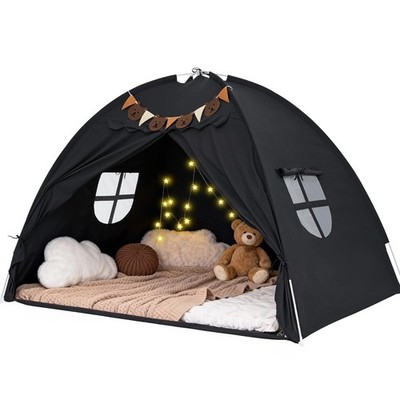Full Size Bed Tent for Kids, Blackout Bed Tent Canopy Dream Playhouse Privacy...