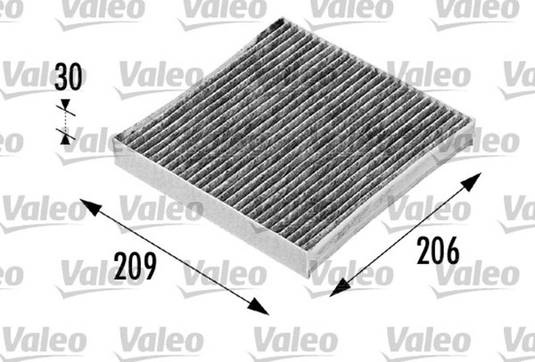 Innenraumfilter Valeo Protect 698715 Aktivkohlefilter FüR Satis KG0 Laguna BG0 2-image