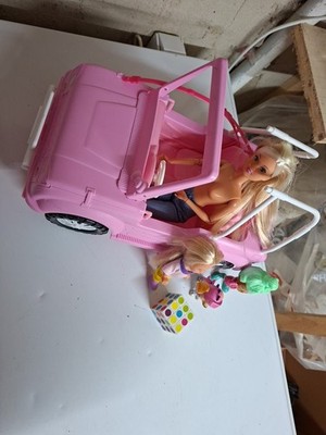Simba Steffi Love Jeep Auto +Steffi Mit Kind ansehen bespielt KLR1/L7