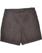 GAP Womens Chino Shorts US 10 Large W34 Grey Cotton GD09