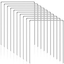Set of 10 Croquet Wickets Replacement for Croquet Metal Hoops with Galvanized an