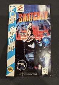 Snatcher Sega CD CIB, Fully Tested