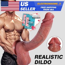 Silicone Suction Cup Dildo Machine Realistic Huge Cock Women Sex Toys Thick Dong