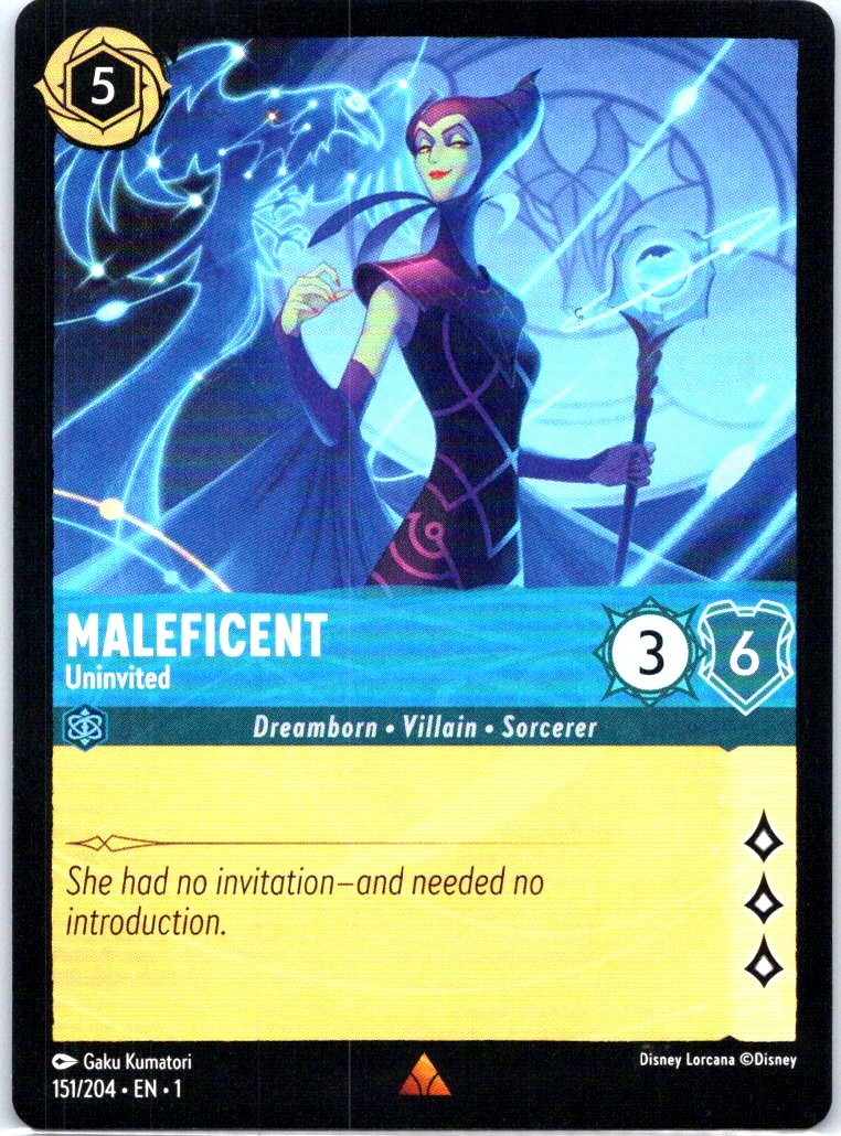 #151/204 Maleficent The First Chapter Rare