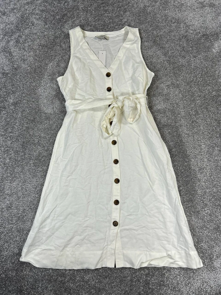 LOFT | Dresses | Ann Taylor Loft Plus Size Black Eyelet Linen Shift