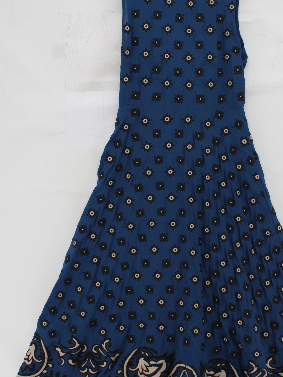 Red Valentino A-Line Midi Dress XS in Blue | eBay