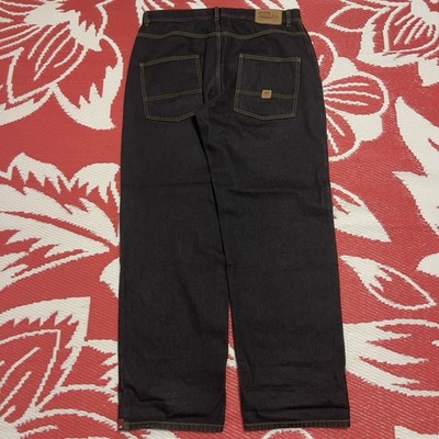 Ecko Unltd. Denim Foundry Straight Black Denim Jeans Size 40x34 (Tagged 36)