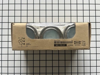 Ikea Grundtal 17999 Under Cabinet Light with AC Adapter Silver